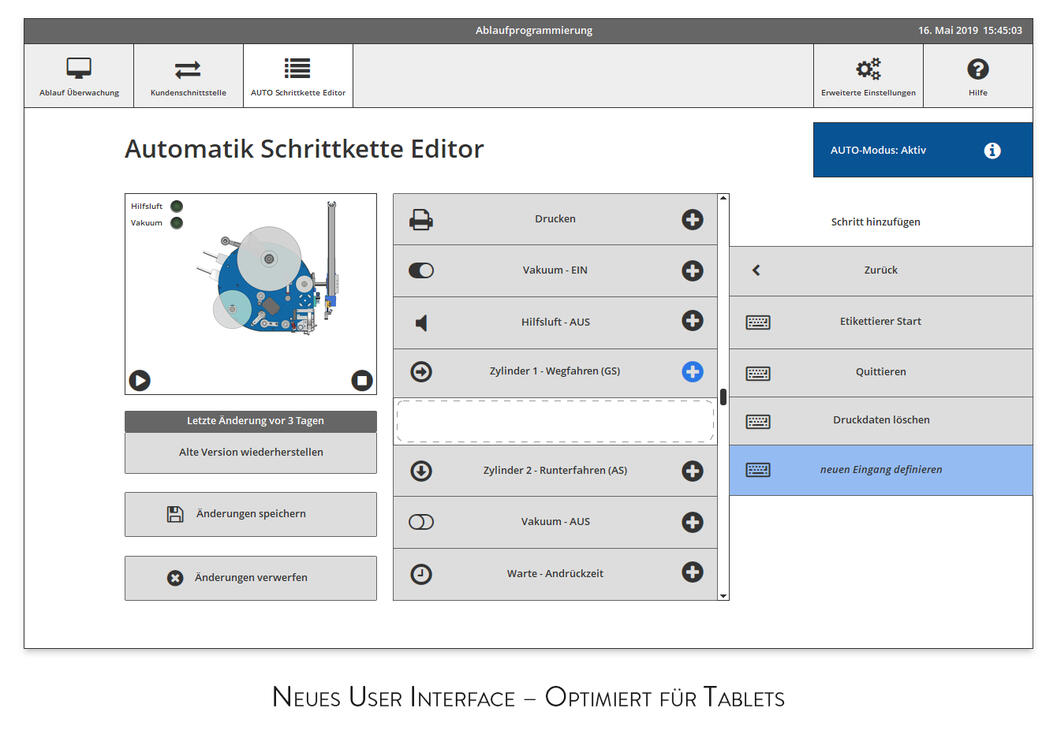 neue UI